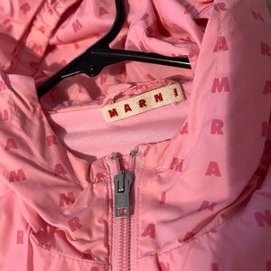 Marni Light Pink Logo Jacket ORIGINAL